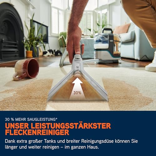 Vax SpotWash Max Pet-Edition Fleckenreiniger Leistungsstarker Teppich-und Polsterreiniger Gerät mit SpinScrub-Technologie, 2,8L XL-Tank… – Ansicht 3