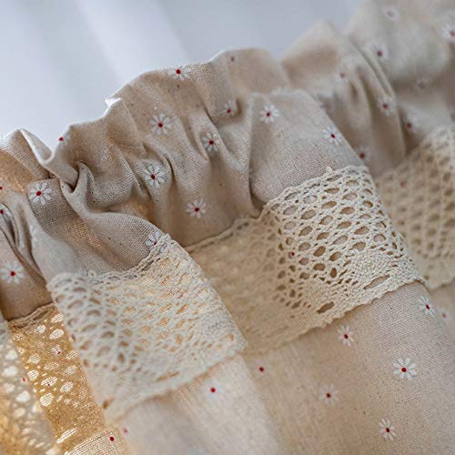 WJWJ Piccola Tenda Stile Country,Tendine della