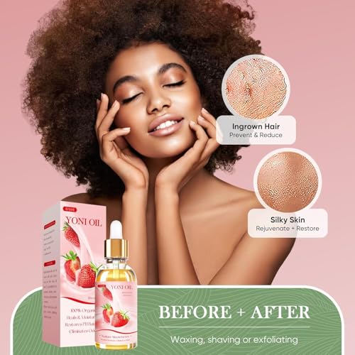 Image of Feminine Wash & Yoni Oil & Yoni Soap Set for Women, Yoni Wash for Ph Balance Remove Odor Moisturizing, 1 Fl.Oz Essential Oil & 5.07 Fl.Oz Strawberry Body Wash 5.29 Oz Yoni Soap Bar