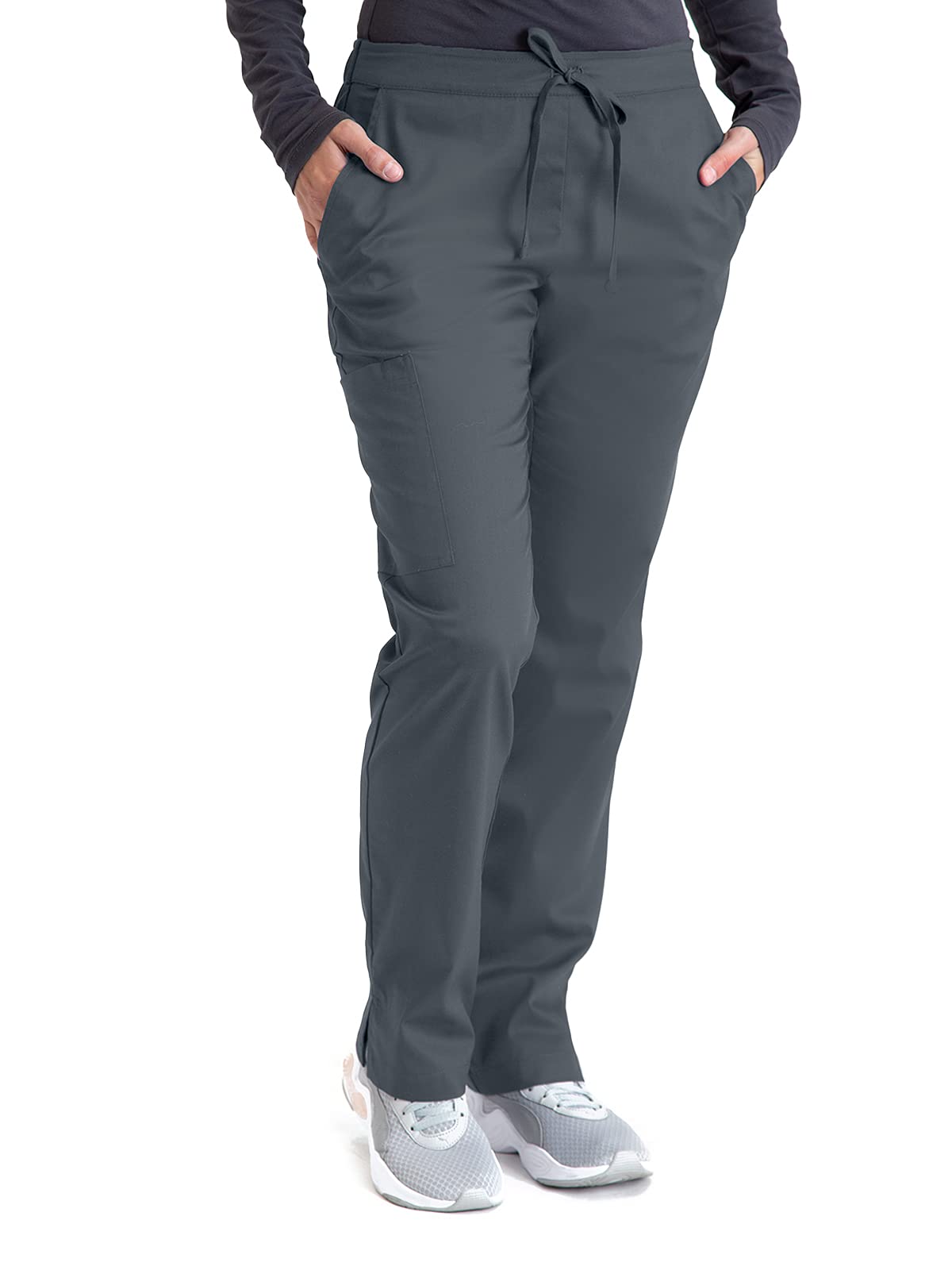 Barco Women's Pewter Essentials Unison Scrub Pant, Medium