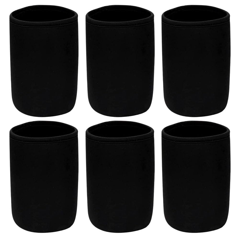 BESPORTBLE 6pcs Sprouting Mason Jar Cover Cloth Black Covers for Mason Jar Covers for Sprouting Jar Mason Jar Blackout Sleeves