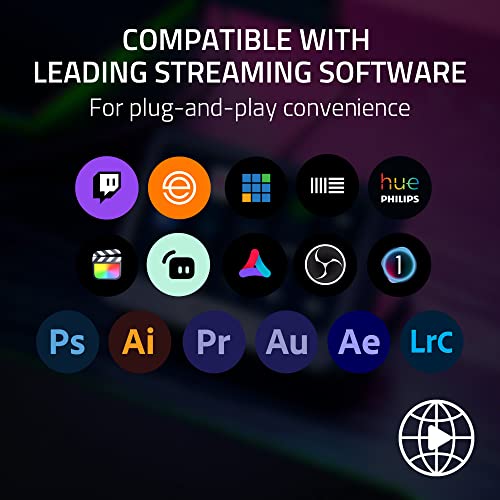 Stream Controller X - Controller di streaming all-in-one (15 pulsanti a lama, macro multi-link, pannello frontale magnetico intercambiabile, supporto magnetico rimovibile e antiscivolo) Nero - Controller - Immagine 3