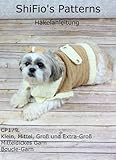 Häkelanleitung – CP179 -Hundemantel, Mantel oder Überzug für Hunde
