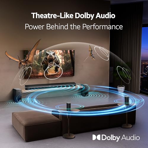 Image of CrossBeats Blaze B2000 5.2 Dolby Home Theater Speaker 900W for TV with 2 subwoofer Satellite Speakers, soundbar for smart tv | HDMI eARC, USB & Aux | Bluetooth Sound bar Music System Home Theatre
