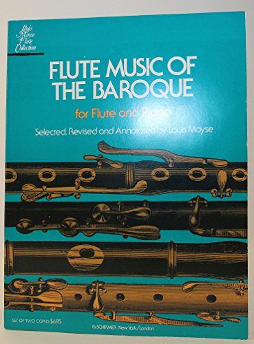 Flute Music of the Baroque for Flute and Piano B000BQ7B8M Book Cover