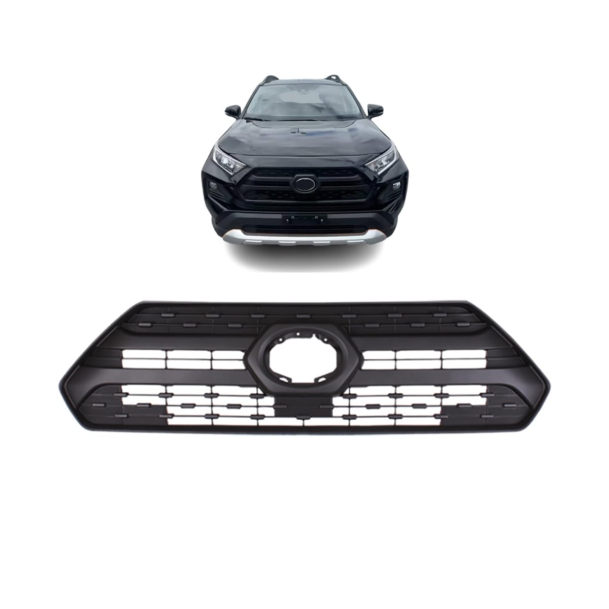 Amazon.com: For 2019-2022 Toyota RAV4 TRD Front Grille TO1200445