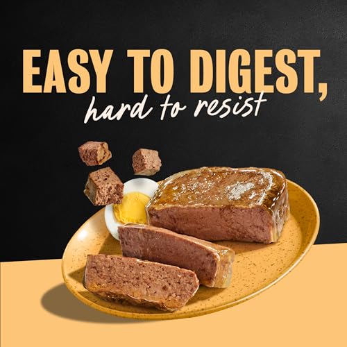 Cesar Classic Loaf Wet Dog Food, Breakfast & Dinner, 3.5 oz, 12 Count | Steak & Eggs & Chicken & Liver flavors, real beef or chicken #1 ingredient, easy to digest, no fillers, easy peel trays - image 9