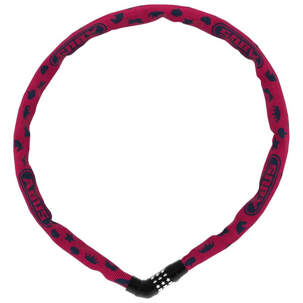 ABUS Lucchetto a catena Steel-O-Chain 4804C SYMBOLS - Lucchetto a combinazione per biciclette per bambini - Livello di sicurezza 3