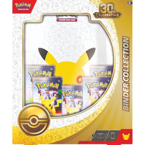 Pokémon TCG: 30th Celebration Binder Collection (1 Binder & 5 Booster Packs) – Ansicht 1