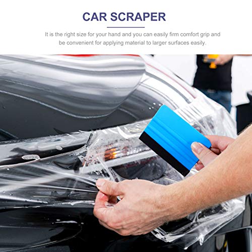 Kit de ferramentas para embrulhar o carro com 8 peças de feltro para rodo de feltro para aplicação d