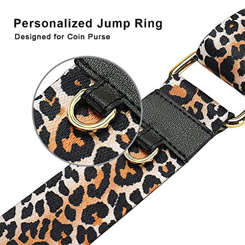 Image of nuoku Purse Straps Replacement Crossbody Straps for Purses Straps for Handbags Luggage Straps, Leopard Print 2