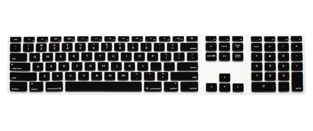 Amazon.co.jp: HRH ブラック 超薄型ソフトシリコンキーボードスキン