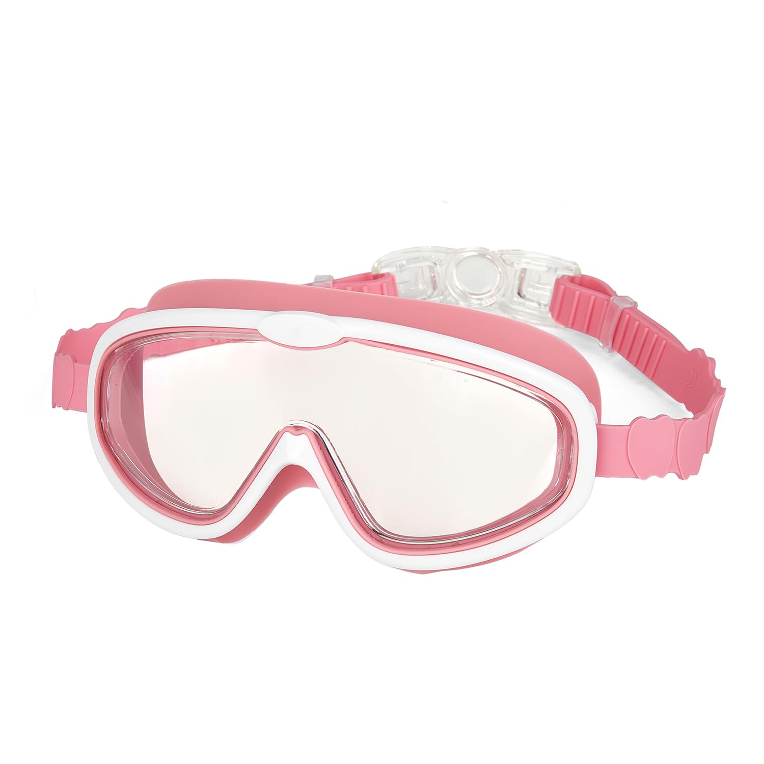 YzoTek Kids Wide View Swimming Goggles - HD Large Frame Anti-Fog Waterproof Pool Goggles for Children & Teens Age 3-16