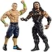 Produktbild Mattel WWE GBN51 Basis Figuren (15 cm) 2er-Pack John Cena & Roman Reigns