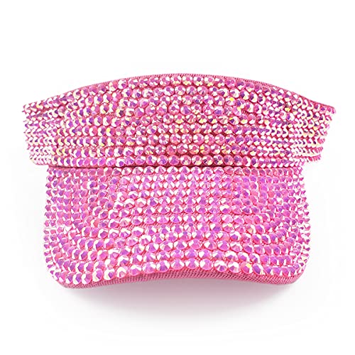 Natalie Mills Bling Victoria Visor With Rhinestone! Sun Hats! Women's Visor! Beach Visor! #TOP1