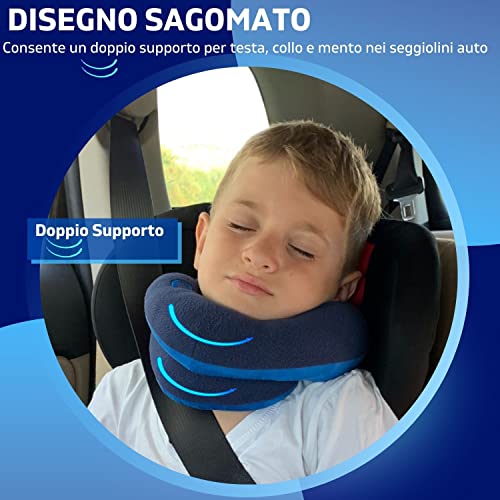 BCOZZY Cuscino da Viaggio per Supporto per il
