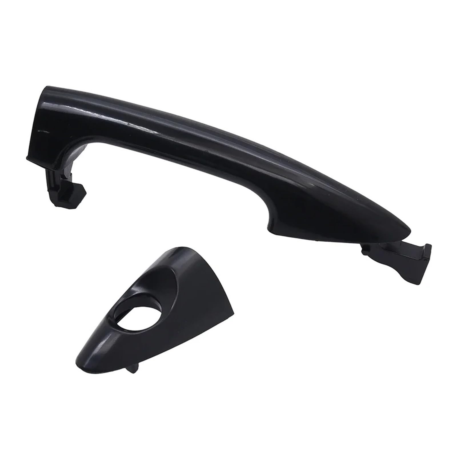 Hljnlvbn Grey Door Handle For Hyundai For Accent 2012-2017 Front Rear Left Right Outside Exterior Door Handle 82662-1R060 82652-1R060 82661-1R050 82651-1R050(Grey)