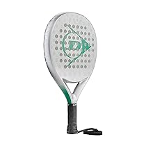 DUNLOP Padel Bat Megamax Silver – Forma Tonda, Telaio in grafite, Bilanciamento medio, Pro-EVA Core – Per principianti