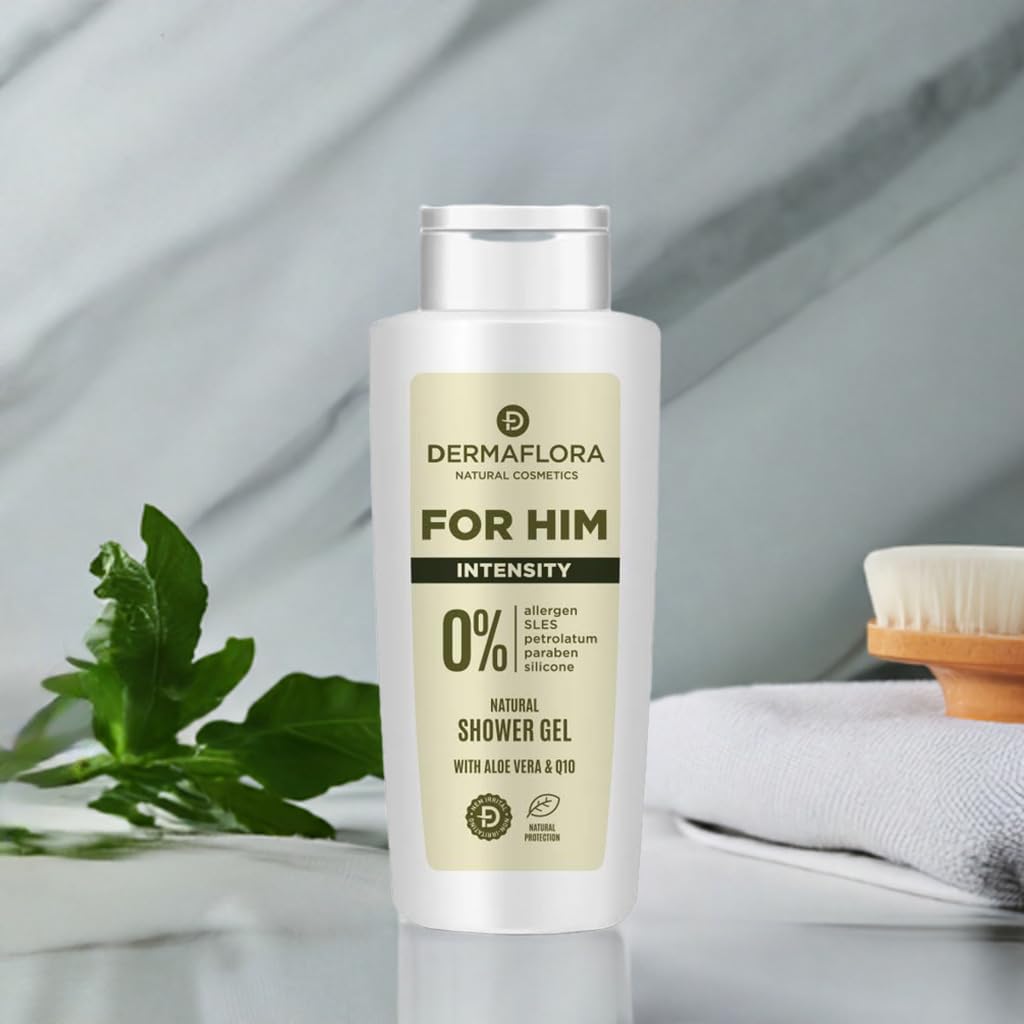 Dermaflora For Him Intensity Shower Gel for Men - 500ml, Clear, 500 ml (Pack of 1) - Image 3