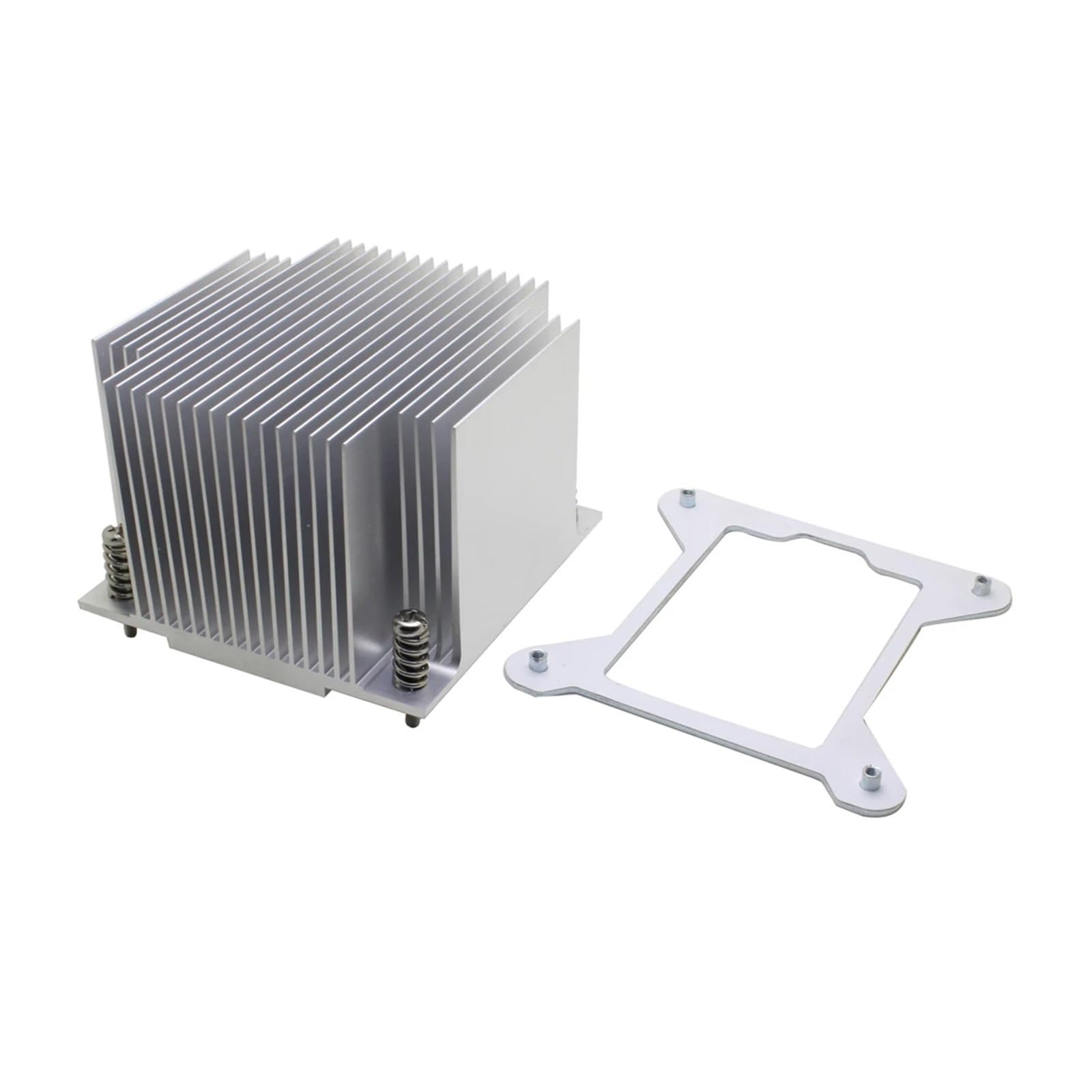 Chłodnica procesora serwera 2U Radiator aluminiowy do 1155 1156 1150 1151 Pasywne chłodzenie komputera przemysłowego