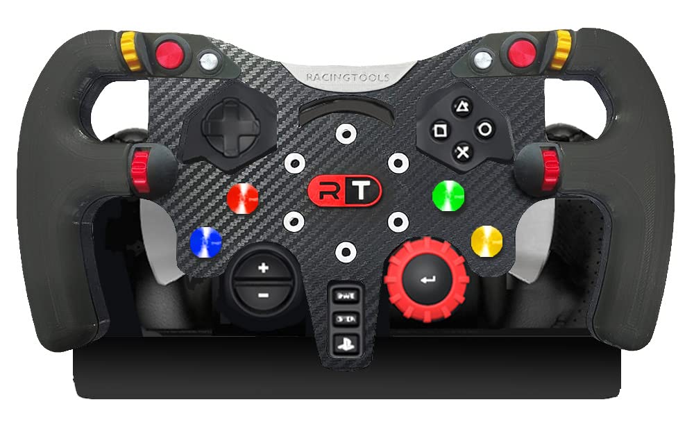 RacingTools Couronne de Volant Prototype pour Logitech G29/G923 – Volant Simracing de Remplacement Monobloc Rigide