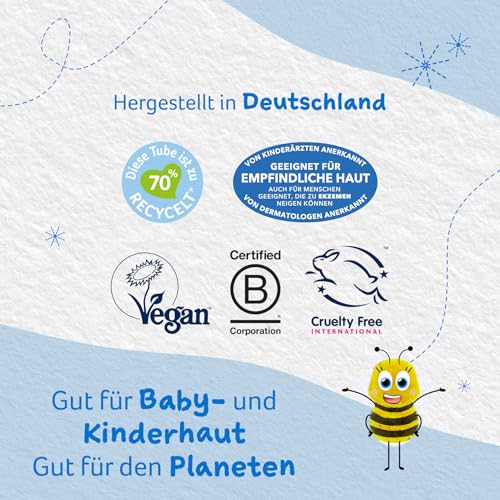 Childs Farm After Sun-Lotion für Kinder und Babys mit Bio-Kokosnuss Duft, 100ml | Beruhigend und feuchtigkeitsspendend |Für trockene, empfindliche oder auch zu Ekzemen neigende Haut geeignet