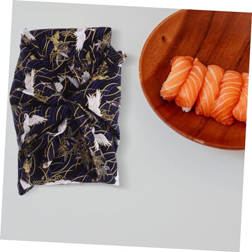 Tissu pour bento pliable de type chiffon pour protéger vos boîtes repas - 8
