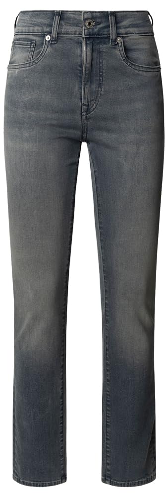 Pepe Jeans Women's Slim Jeans MW Grace Jeans, Blue(Denim-8AD), 31W/30L