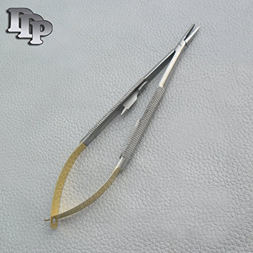GOLD HANDLE PREMIUM O.R HIGH GRADE CASTROVIEJO NEEDLE HOLDER 5.5