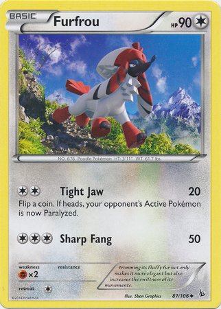 Amazon.com: Pokemon - Furfrou (87)