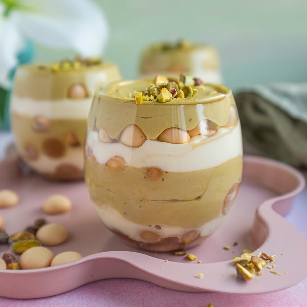 ORIGONUTS - Pasta de pistacho - 100% pistachos sin sal, sin azúcar y sin colorantes - para pasteles, galletas, tartas, cremas, postres, helados, chocolate dubai, repostería - 1kg