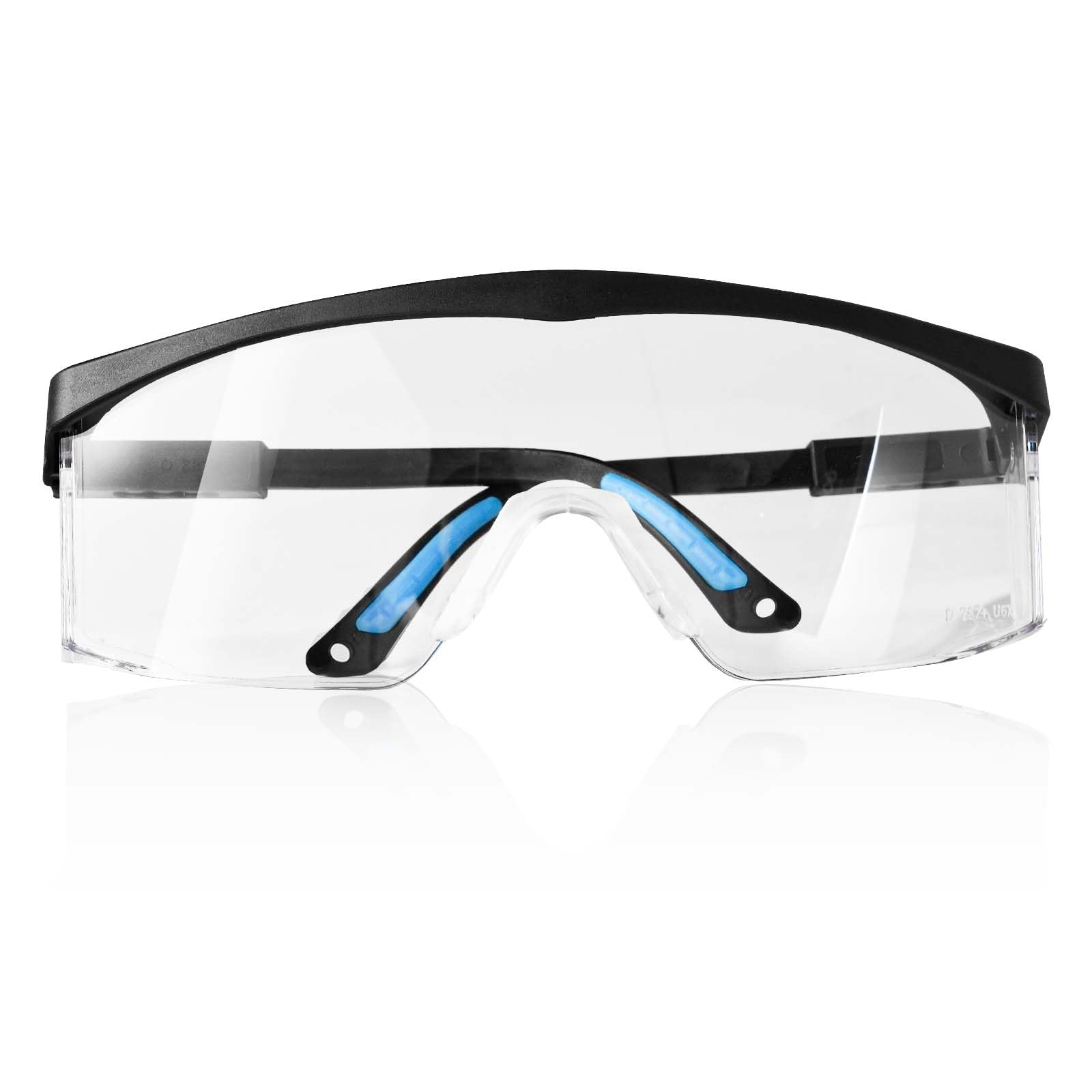 ANDANDA Anti-Fog Clear Safety Glasses for Men&Women Lightweight Work Glasses with Adjustable Frames