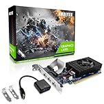 GT 740 4GB GDDR5 Low Profile GPU Graphics Card, 4X HDMI Ports for Quad Multi-Monitor Setup, PCI Express 3.0 x16, Silent Cooling, Ideal for Office and Home Theater