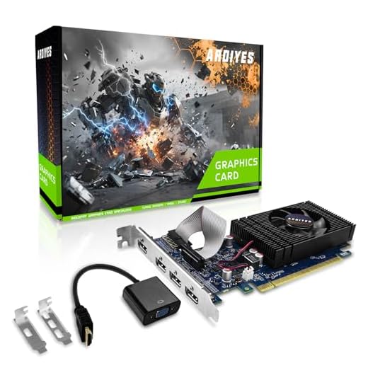 ARDIYES GT 740 4GB GDDR5 Low Profile GPU Graphics Card, 4X HDMI Ports for Quad Multi-Monitor Setup, PCI Express 3.0 x16, Silent Cooling, Ideal for Office and Home Theater