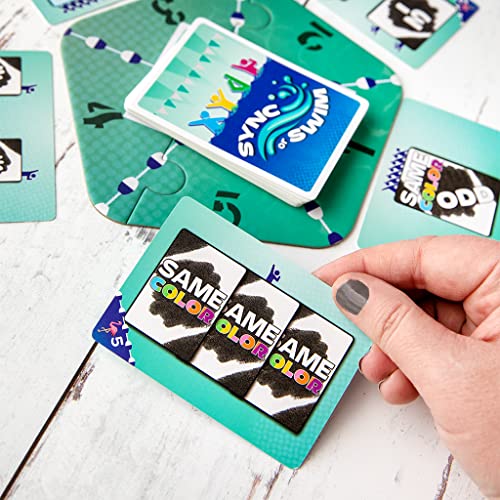Image of Bezier Games, Sync or Swim - Fast & Fun Strategic Card Game - for 2 to 4 Players, Ages 14+
