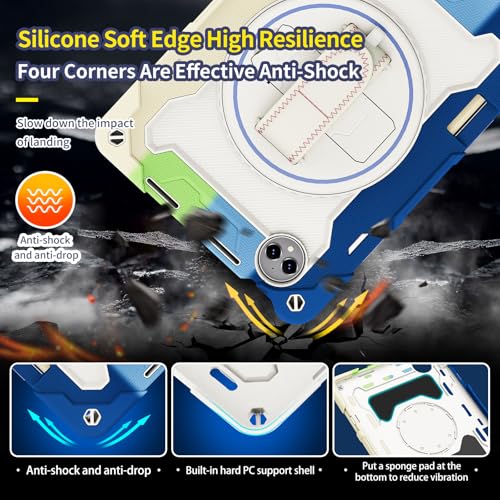 Coque Huawei MatePad Pro 12.2 antichoc avec béquille rotative - 5
