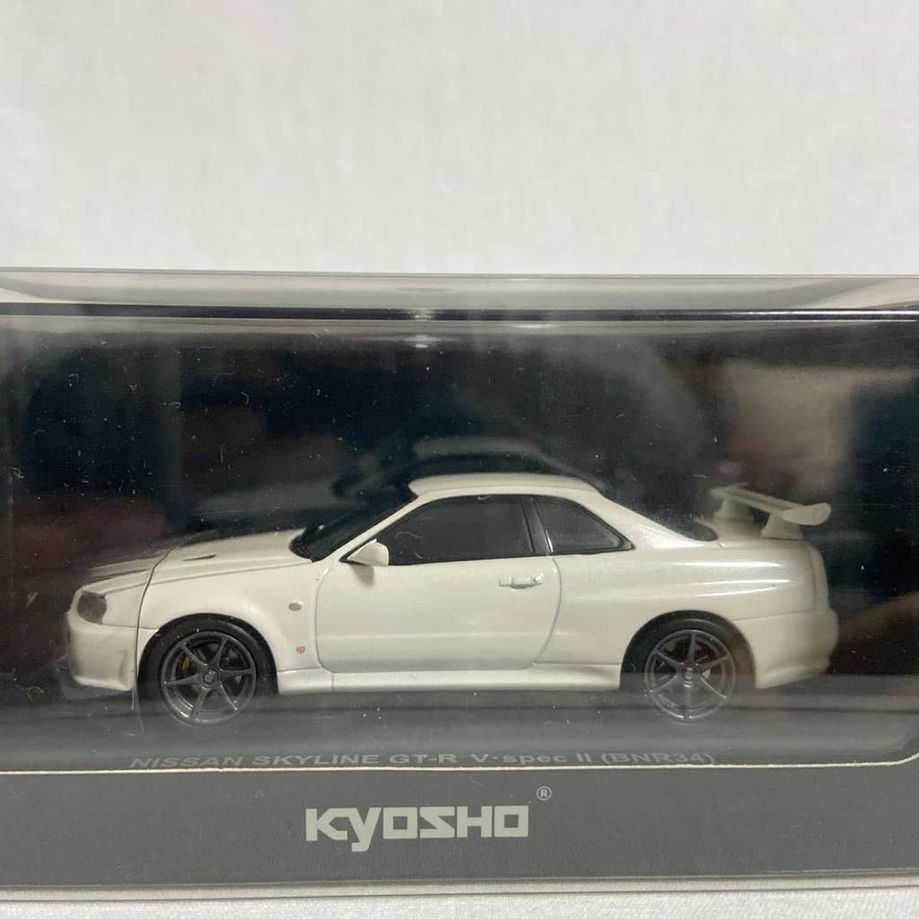 | 京商 1&frasl;43 日産スカイライン GT-R BNR34 V-spec Ⅱ ホワイト