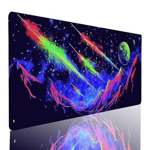 Tapis de souris XXL vert aurore pour résoudre le manque d'espace