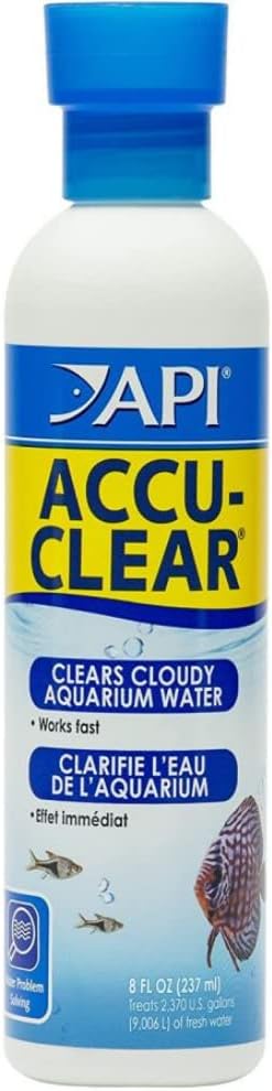 (3 Pack) API Accu-Clear Water Clarifier 8-Ounces Each