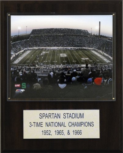 NCAA Football Spartan Stadium Stadium Plaque