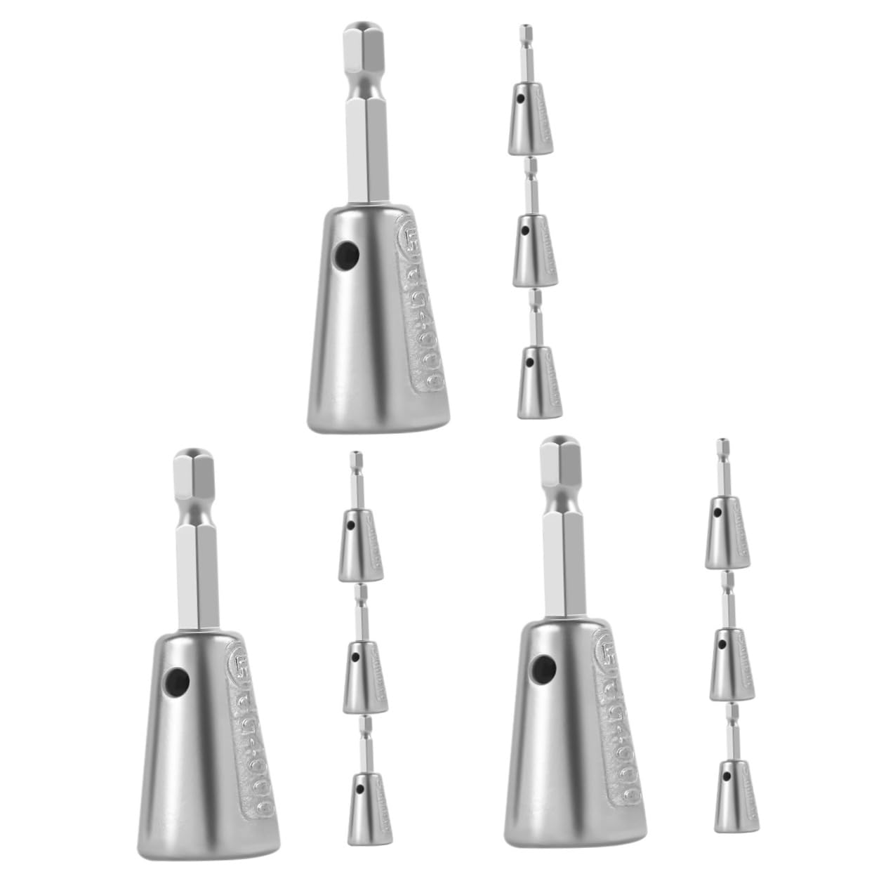 SHINEOFI 3 Ensembles Connecteurs De Fils Électriques Outil Automatique De Torsion De Câbles Pour Perceuse Lot Chaleur À Usure Connexion Rapide 4 Pièces * 3