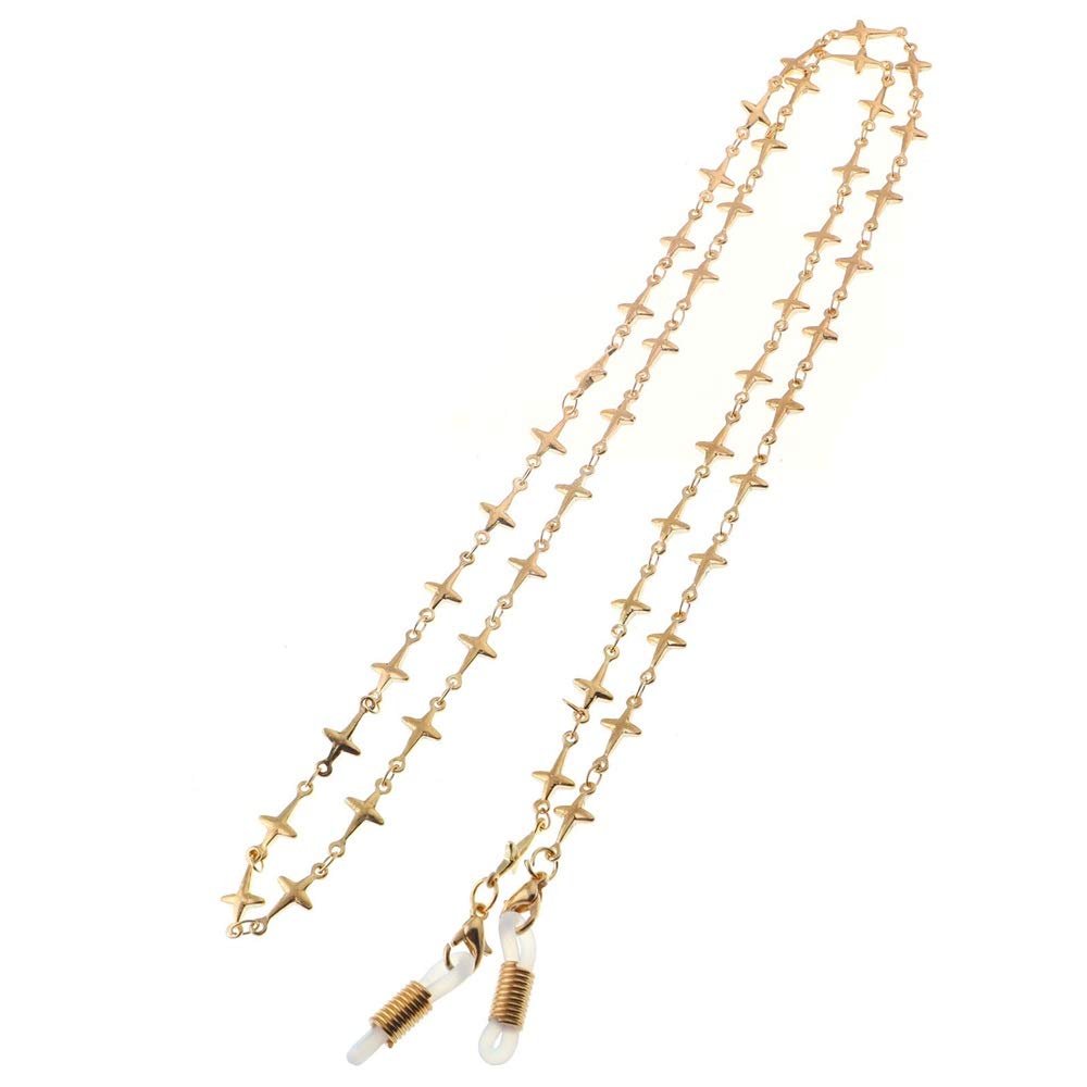 Sonnenbrillen-Kette, Brillenband, Vintage Kette Seil Damen Brillenkette Brille mit Ausschnitt Seil Brillenkette