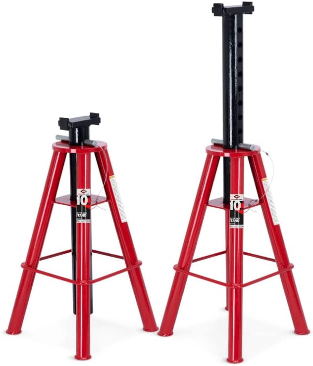 AFF 10 Ton Jack Stand Set Heavy Duty Jack Stands for