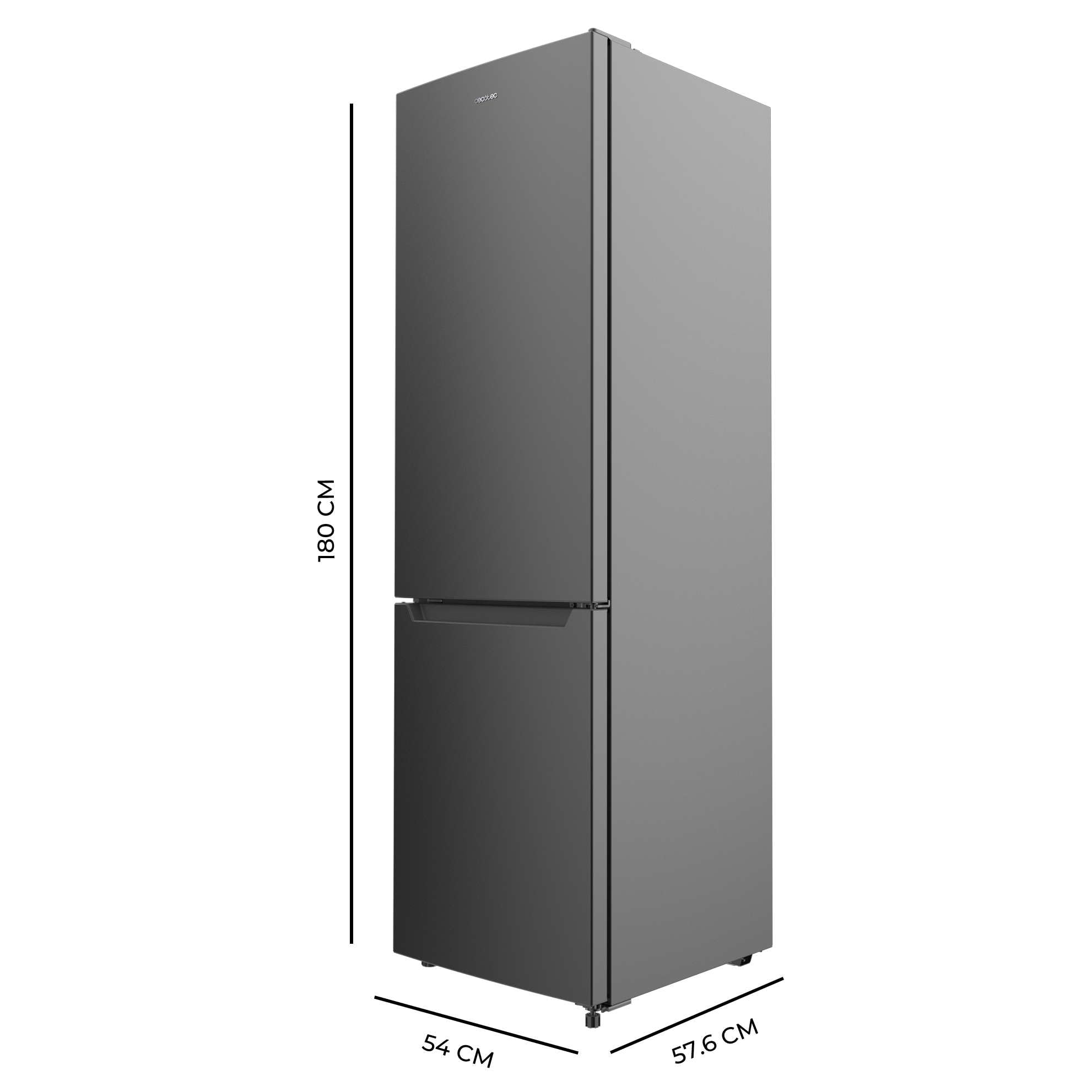 Refrigeratore Cecotec Bolero CoolMarket 356 L White Glass Inverter Plus - Dettaglio