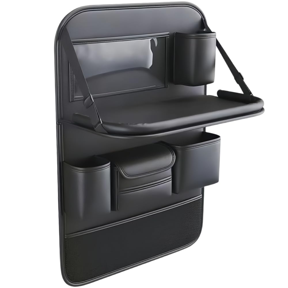 Auto Organizer für Dacia Duster Pick-Up, Autositz Organizer Rückenlehnenschutz Auto Kinder Auto Aufbewahrungstasche Sitzschoner Auto Vordersitze,C