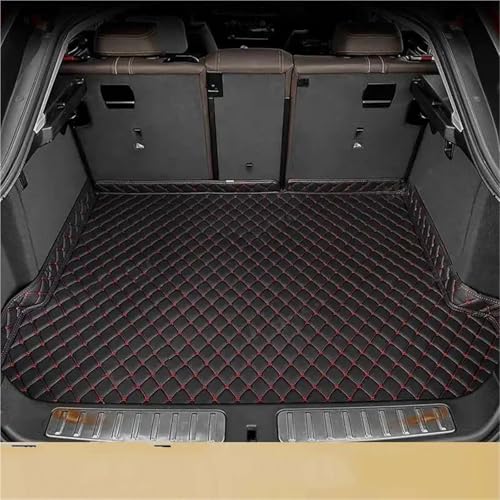 自動車 トランク マット カスタムカートランクマット 汚れ防止パッド 保護パッド カーゴライナー インテリアアクセサリー に適合する Vクラス2021用(Black-Red)