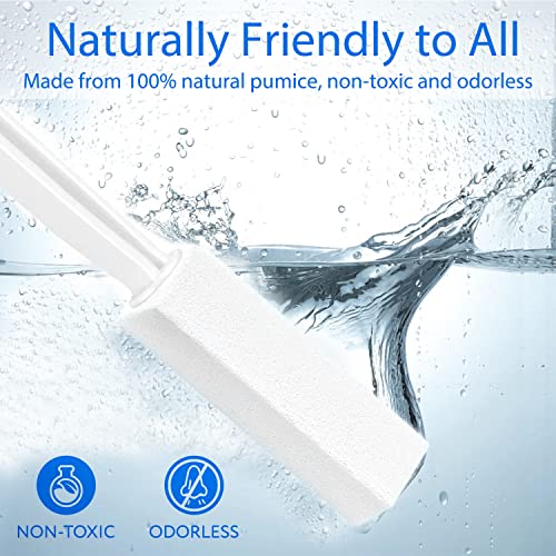 [2Pack] Pumice Stone Toilet Bowl Cleaner With Handle #TOP2