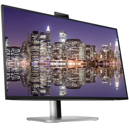 Image of HP Series 5 Pro 27-inch 527pm & 527pq 2K QHD 1440P Conferencing Monitor, 2-Pack - Webcam, Mic, Speaker, DisplayPort, USB Hub Bundled with Desk Mount Monitor Stand & USB-C Multiport G5 Dock