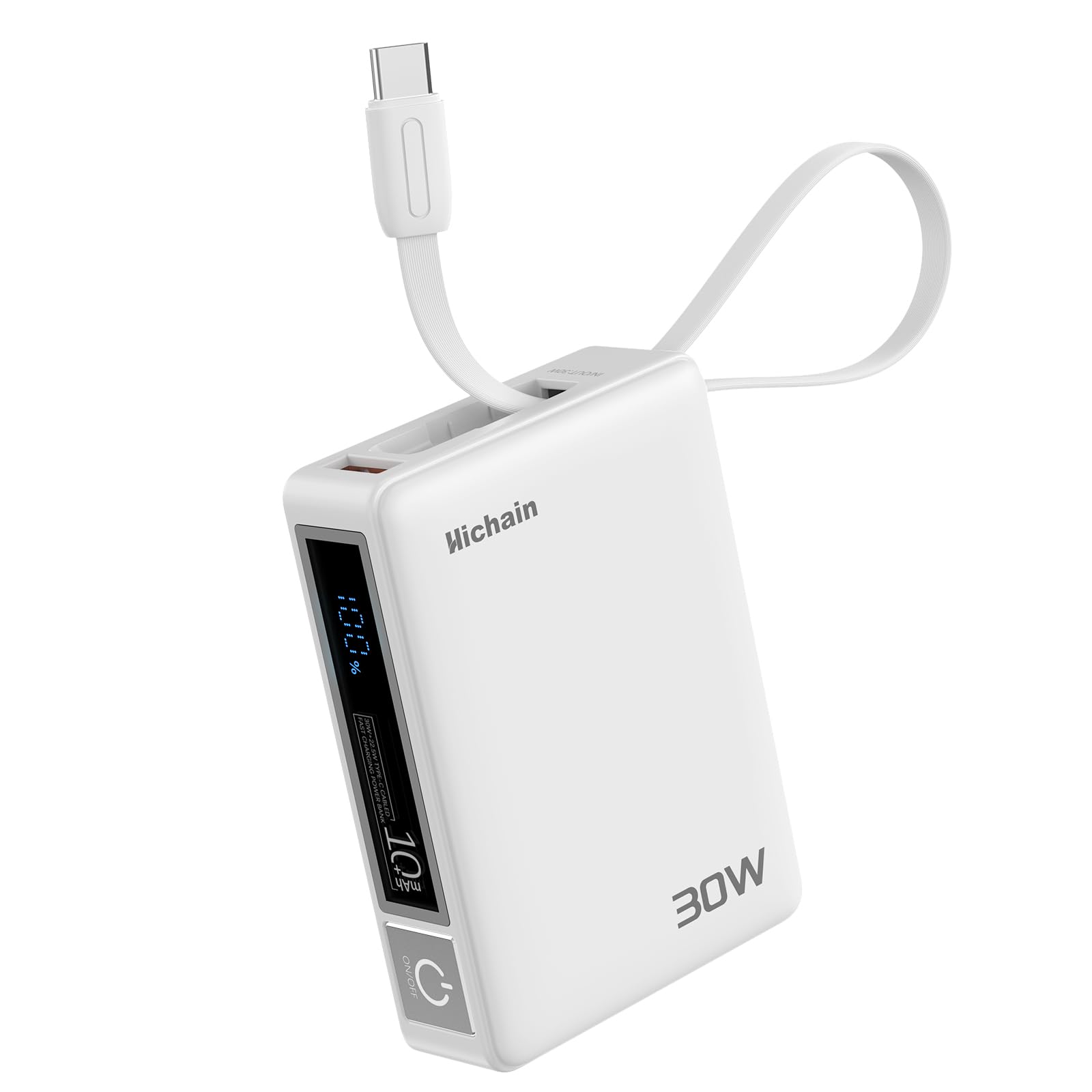 power bank 10000 mah 30 w fast charging dual port