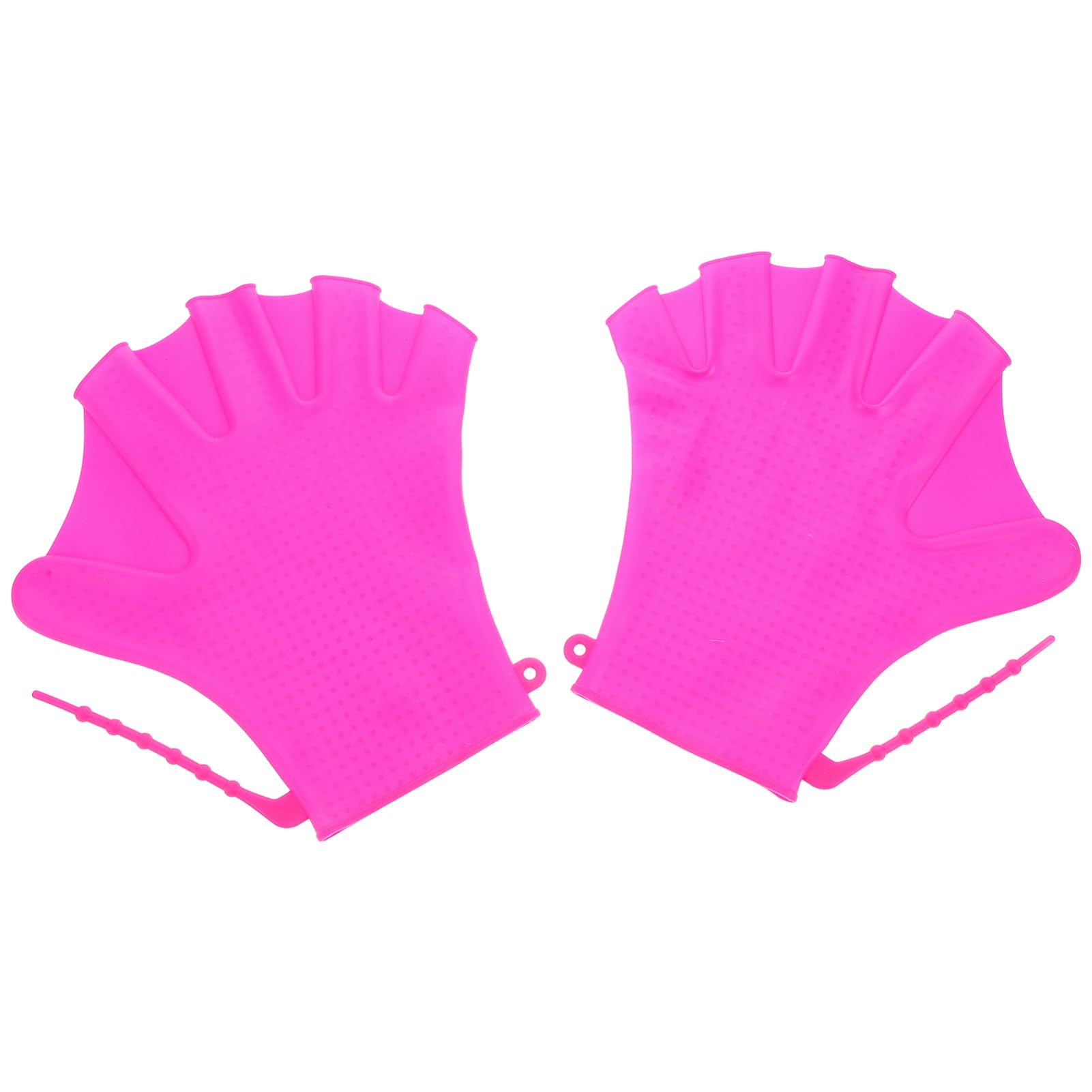 balacoo 1 Pair Snorkeling Gloves Cue Hand Swimming Fins Splash Swim Goggles Waterproof Aquarium Mittens Paddles Pool Board Waterski Fingerless Dive Gloves Men Lap Sea Paw Purple